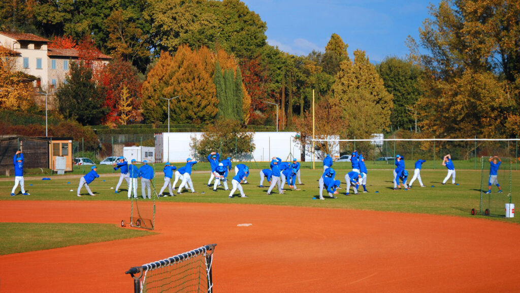 Baseball Arezzo Allenamento Nazionale