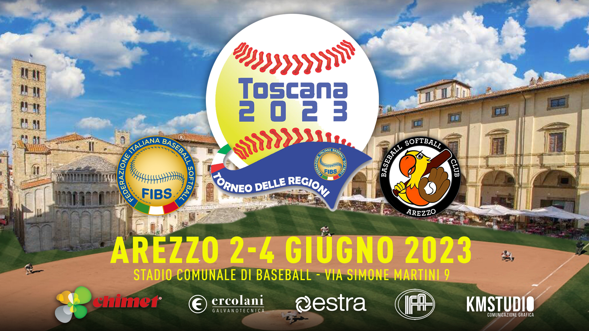 Toscana Torneo delle Regioni Baseball Arezzo 2023